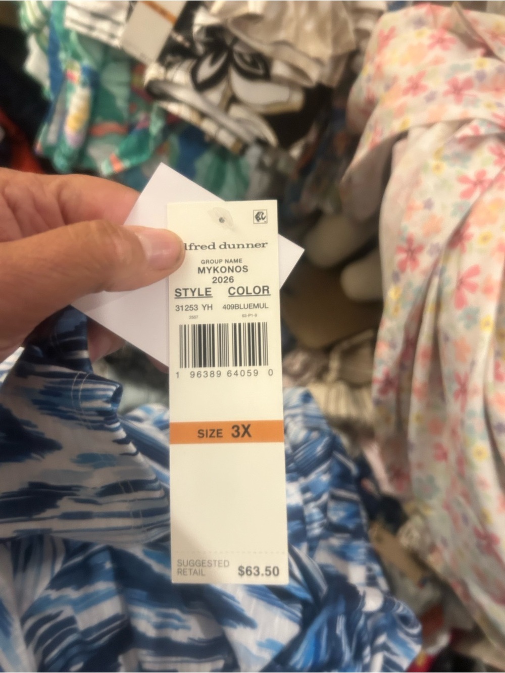 NWT Sz 3x Alfred Dunner mykonis top - Picture 5 of 5